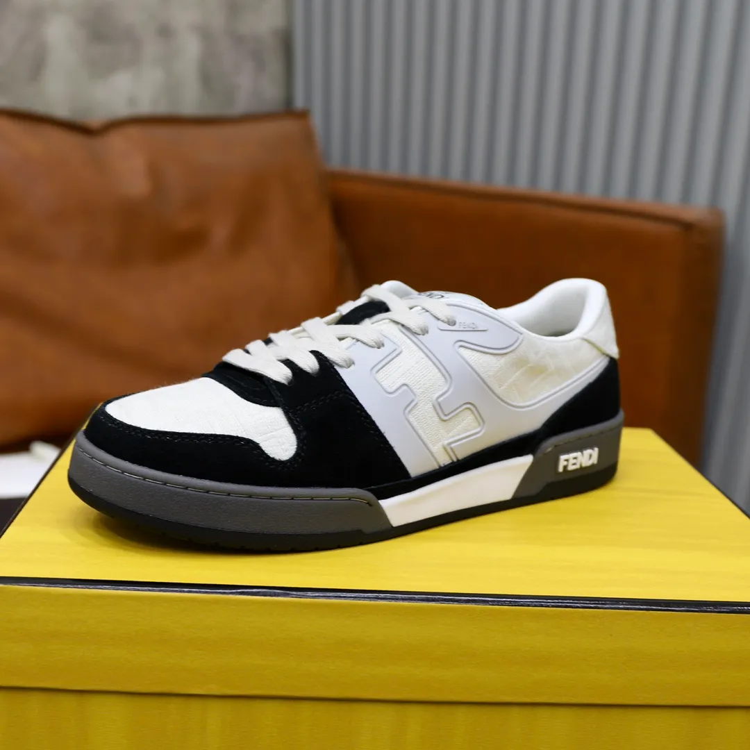 Ex-factory price: 580🔥Couple model (top original order) Brand: FENDI Size: 35-44 (customized for men 38 and 45) Grade: original order quality high version Material: imported original cowhide stitching➕ high-quality and comfortable lining original TPU lightweight non-slip outsole Style category: travel fashion casual shoes versatile trend